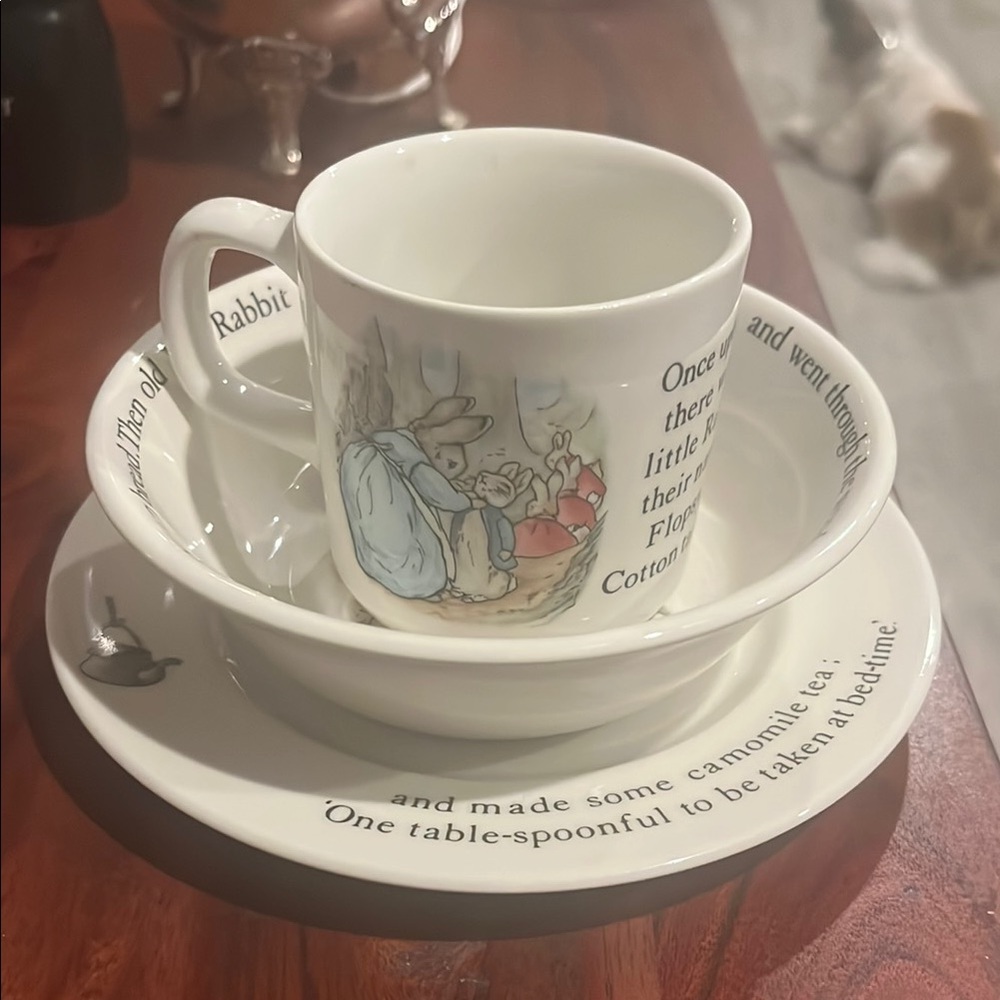 Wedgwood of Etruria & Barlaston Classic White Children's Tea Set